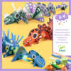 DJECO Kreativní sada Navlékání - Dinosauři