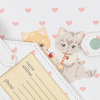 KONGES SLOJD Cestovní set - KITTY GELATERIA