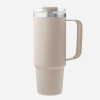 AYA&IDA Termo hrnek s brčkem 885 ml - Cream Beige