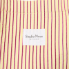STUDIO NOOS Taška mom bag Poplin - Butter Yellow Striped