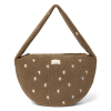STUDIO NOOS Taška Cross Body Teddy - Brown Hearts