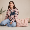 LIEWOOD Nelson Adult Pile Jacket Mega Cherry heart / Rosey