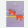 STICKY LEMON Gumičky do vlasů - campfire orange