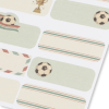 KONGES SLOJD Jmenovky 60 PCS - KICK IT