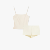 DORE & ROSE Pyžamo Cami Short - Off White
