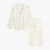 DORE & ROSE Pyžamo Long Silk PJ Set
