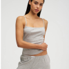 DORE & ROSE Pyžamo Cami Long - Grey