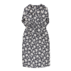 SISTERS DEPARTMENT Dámské šaty black - floral jacquard