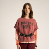 SISTERS DEPARTMENT Dámská mikina bordeaux - sisters dept.