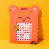 OMY Samolepky naušnice KAWAII