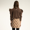 SISTERS DEPARTMENT Mikina brown - trouble maker