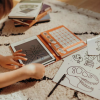 KIDYWOLF Kreslicí tablet Kidydraw mini Kidywolf - dinosauři