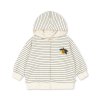 KONGES SLOJD Mikina AMIO SWEAT - OCS CILANTRO STRIPE