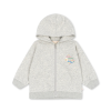KONGES SLOJD LOU Mikina SEQUIN SWEAT - GREY MELANGE