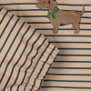 KONGES SLOJD Set do deště RAINY PALME DOG - STRIPE LA MER