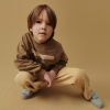 GRAY LABEL Kalhoty Baggy Oversized GOTS - Cookie