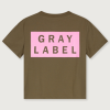 GRAY LABEL Tričko Oversized GOTS