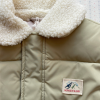 KONGES SLOJD Zimní bunda ALPI COLLAR PALE OLIVE GREEN (7)