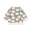 KONGES SLOJD Mikina LOUPY SWEAT SWAN (2)