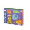MOULIN ROTY Puzzle se zvířátky Les Toupitis - 20 pcs
