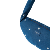 STUDIO NOOS Taška Cross body mini Denim Dark Blue White Hearts (2)