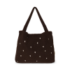 STUDIO NOOS Taška mom bag Teddy Chocolate Hearts (4)