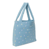 STUDIO NOOS Taška mom bag Denim Light Blue Hearts