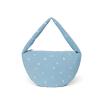 STUDIO NOOS Taška Cross Body Denim Light Blue Hearts (7)